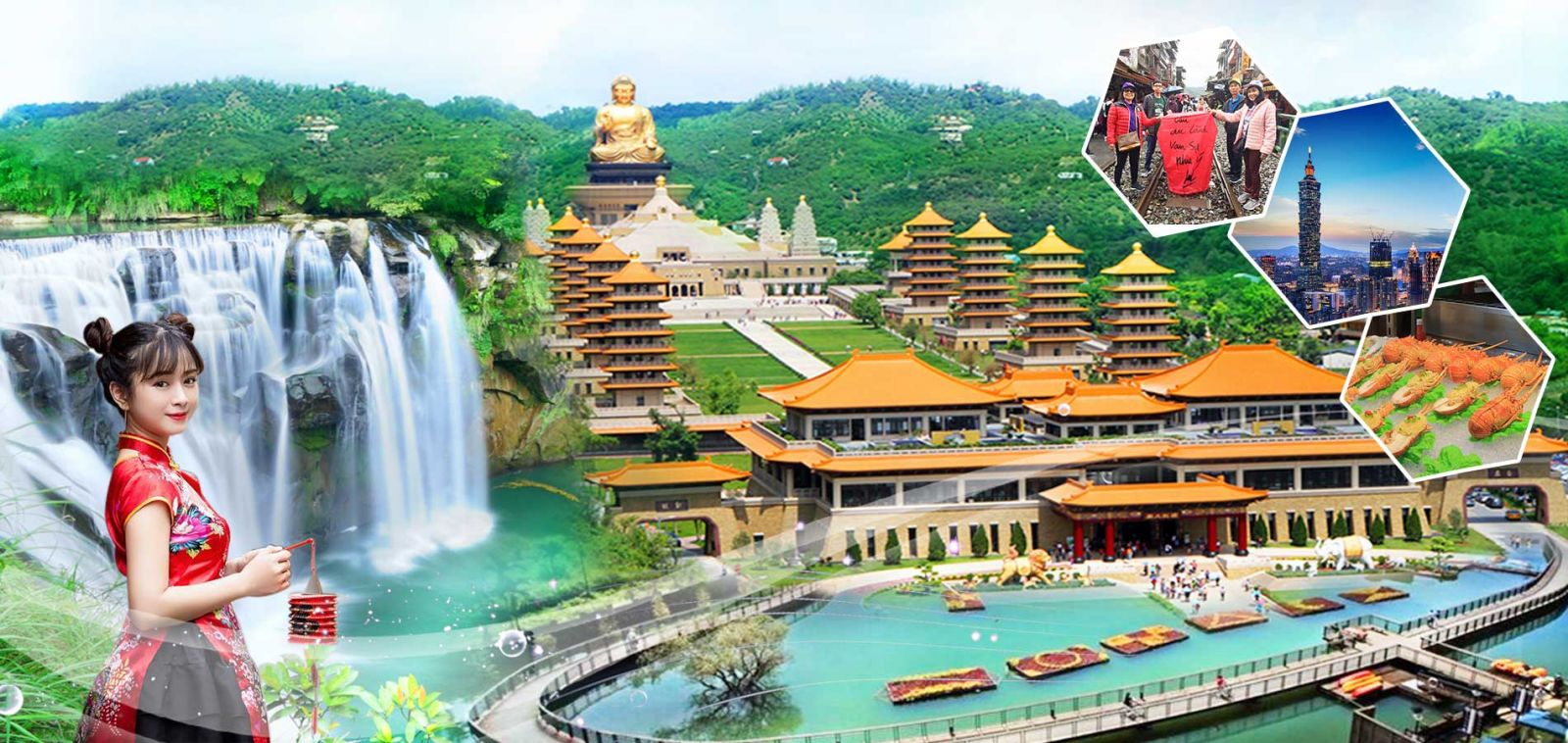 TOUR ĐÀI LOAN 5N5Đ | ĐÀI HÀNH KÝ | ĐÀI BẮC - ĐÀI TRUNG - GIA NGHĨA - CAO HÙNG